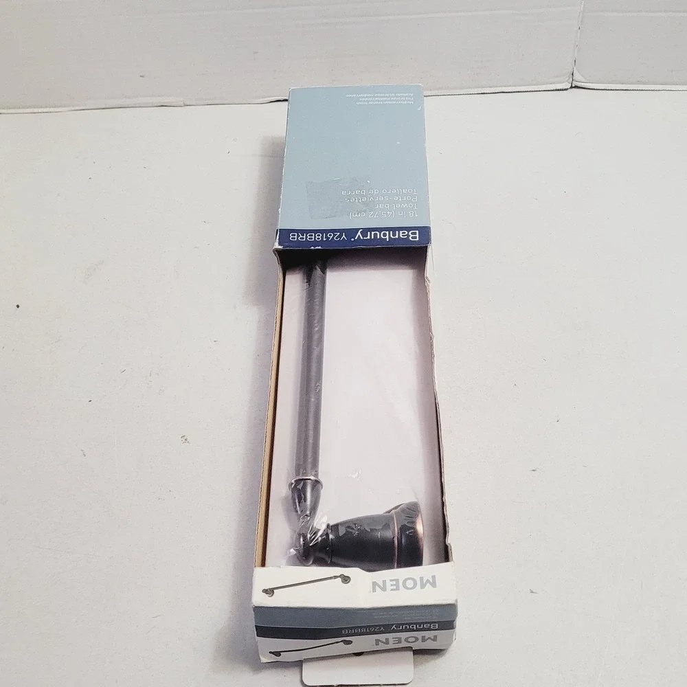 Moen Banbury 18 in Towel Bar Mediterranean Bronze Y2618BRB Bathroom Hardware